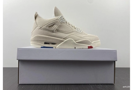 Rep EP 4 (W) Jordan Retro DQ4909-100 Canvas Blank DQ4909-100 1219